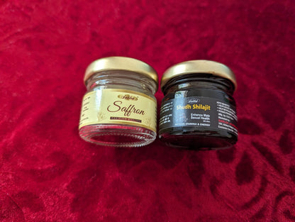 Saffron + Shilajit Combo