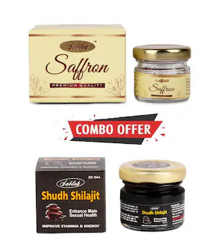 Saffron + Shilajit Combo